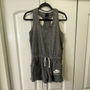 Nike Charcoal Grey Athletic Romper